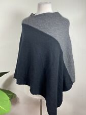 cashmere poncho wool black for sale  Oceanside