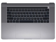 Capa superior + touchpad + teclado fabricante de equipamento original MacBook Pro 15 2016 2017 A1707 - cinza espacial C comprar usado  Enviando para Brazil