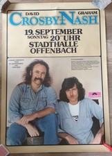 Crosby nash konzertplakat gebraucht kaufen  Türkenfeld