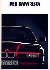 Catalogue Brochure BMW 850 I 1/1992 Allemagne Deutschland comprar usado  Enviando para Brazil