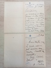 Autografo giurista aurelio usato  Borgosesia