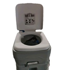 NOVO Serene Life 5,2 Galões Banheiro de Acampamento Portátil com Bolsa de Transporte Porta Pottie comprar usado  Enviando para Brazil