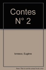 Contes eugene ionesco d'occasion  France