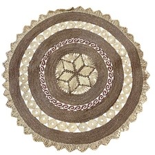 Vtg round woven for sale  Terrace Park
