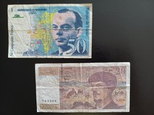 Lot billets 20 d'occasion  France