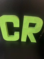 Cardboard letters inches for sale  BARNET