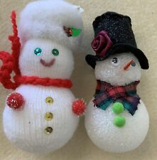 Vtg snowman couple for sale  Ontario