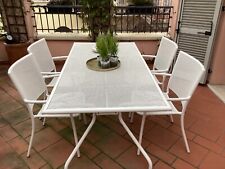 Set tavolo sedie usato  Alessandria