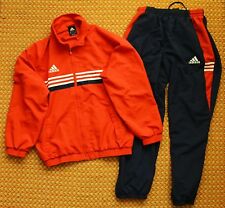 Używany, adidas, Męski vintage niebieski czerwony dres marki Adidas, Kurtka i spodnie, Medium na sprzedaż  PL