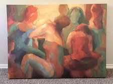 Ashton abstract canvas for sale  Houston