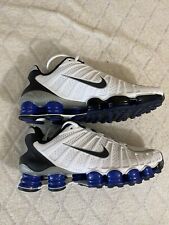 Usado, Nike Shox TLX 2011 Old Royal Metallic Silver Branco Azul Tamanho 8 Masculino Vintage Raro comprar usado  Enviando para Brazil