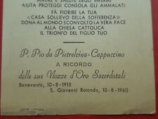 Padre pio 1960 usato  Urbino