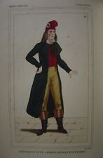 Belle gravure costume d'occasion  Brumath