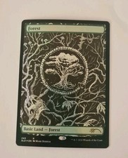 Mtg forest foil for sale  CRAWLEY