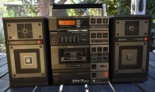 Sistema estéreo Sony FH-7 MkII - LEIA A DESCRIÇÃO com alça de transporte Raro comprar usado  Enviando para Brazil