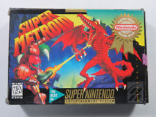 SUPER METROID SUPER NINTENDO (SNES PLAYERS CHOICE) USA (COMPLETE - BOX DAMAGED) comprar usado  Enviando para Brazil