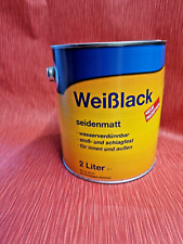 Liter weisslack seidenmatt gebraucht kaufen  Rüdesheim