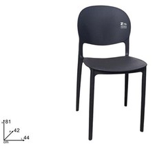 Sedia ronda nera usato  Andria