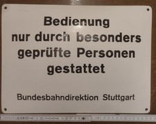 Emailschild emailleschild hinw gebraucht kaufen  Geislingen an der Steige