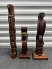 Lot maori tiki for sale  Federal Way