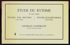 Book etude rhythmme d'occasion  Expédié en Belgium