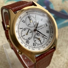 Seiko watch 7t32 for sale  BIRMINGHAM