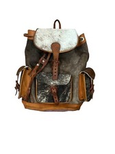 Cowhide leather backpack for sale  Zachary