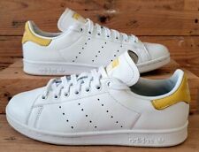 Adidas Stan Smith Low Leather Trainers UK6/US7.5/EU39 EF6883 White/Yellow segunda mano  Embacar hacia Argentina