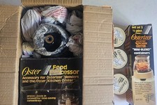 Lote Oster conjunto liquidificador mini xícaras de mistura e processador de alimentos para Oster Regency  comprar usado  Enviando para Brazil