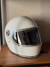 Casco moto bianco usato  Spedire a Italy