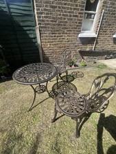 Garden bistro set for sale  LONDON