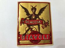 Etichetta vino scacciadiavoli usato  Varese