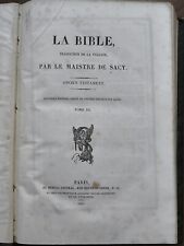 Bible ancien testament d'occasion  Lunel