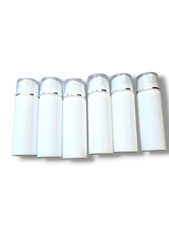 3,4 oz 100 ml garrafa bomba creme cosmético branco sem ar dispensador tamanho viagem R... comprar usado  Enviando para Brazil