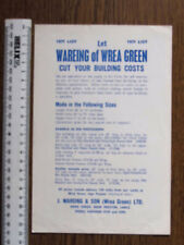 Wareing wrea green for sale  UK