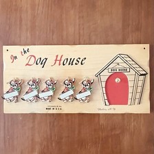 Placa de parede vintage 1958 In The Dog House Family of 5 decoração kitsch MCM comprar usado  Enviando para Brazil