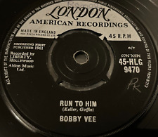 Bobby vee run for sale  LIVINGSTON