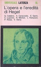 Opera eredita hegel usato  Italia