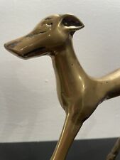 Solid brass greyhound for sale  Hamburg