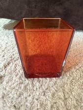 Teleflora orange glass for sale  Clarkston