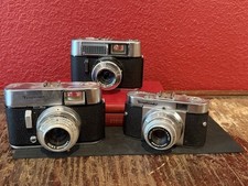 TRÊS câmeras de filme Voigtlander Vito 35mm; Vito, Vito B e Vito C comprar usado  Enviando para Brazil