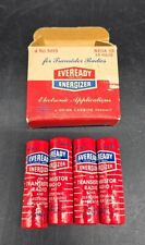Juego De Colección De 4 Baterías Eveready Energizer Con Caja Original  segunda mano  Embacar hacia Mexico