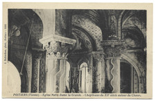 Cpa poitiers eglise d'occasion  Lavardac