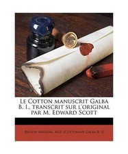 Cotton manuscrit galba gebraucht kaufen Cotton manuscrit galba gebraucht kaufen  Trebbin