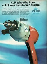 Usado, Broca de carga Klm Netherlands Royal Dutch Airlines 1971 publicidade vintage comprar usado  Enviando para Brazil