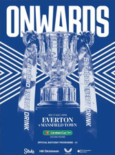 Everton mansfield town for sale  GLASGOW