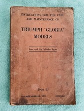 triumph gloria for sale triumph gloria for sale SHERBORNE
