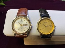 Relógio de quartzo Citizen antigo. Relógios masculinos Seiko de quartzo data do dia comprar usado  Enviando para Brazil