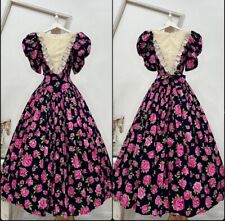 Vintage floral dress for sale  Shipping to Ireland