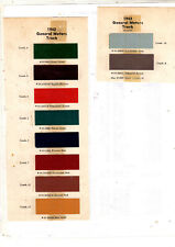 Usado, 1936 1937 1938 1939 1940 1941 1942 1946 1947 - 1952 GMC TRUCK PAINT CHIPS D 10PC comprar usado  Enviando para Brazil